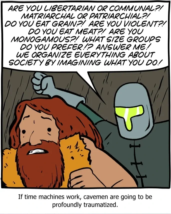 Reading some anarchist books can feel like this sometimes.