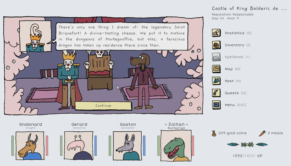 After two years of development, Heroes of the Seven Islands, a cRPG that I drew by hand on paper, will be released on Steam, in four days the 9/9/2025 (demo available)