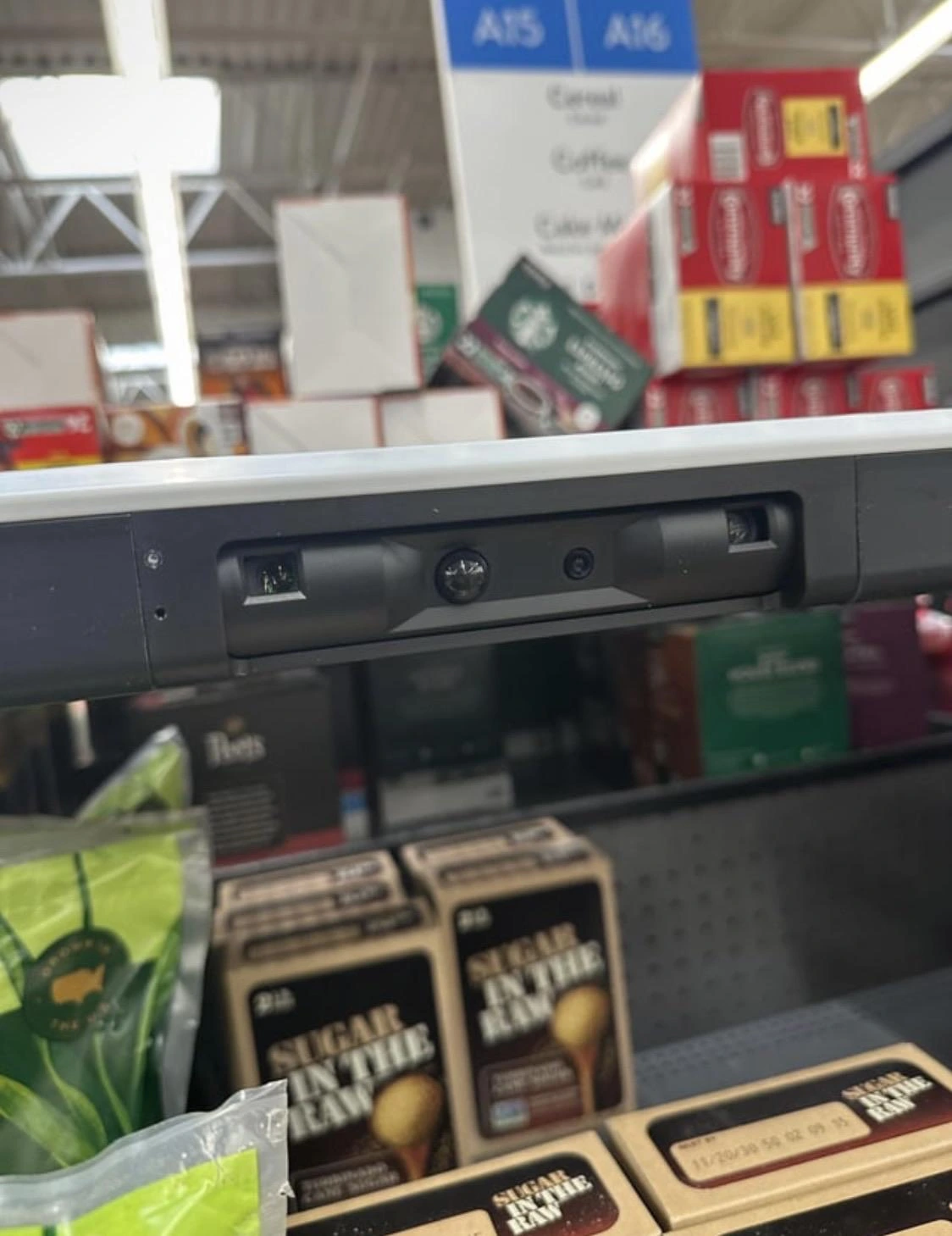 Local Walmart just installed cameras in the aisles…