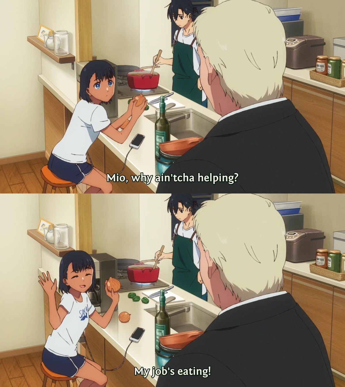my job's eating