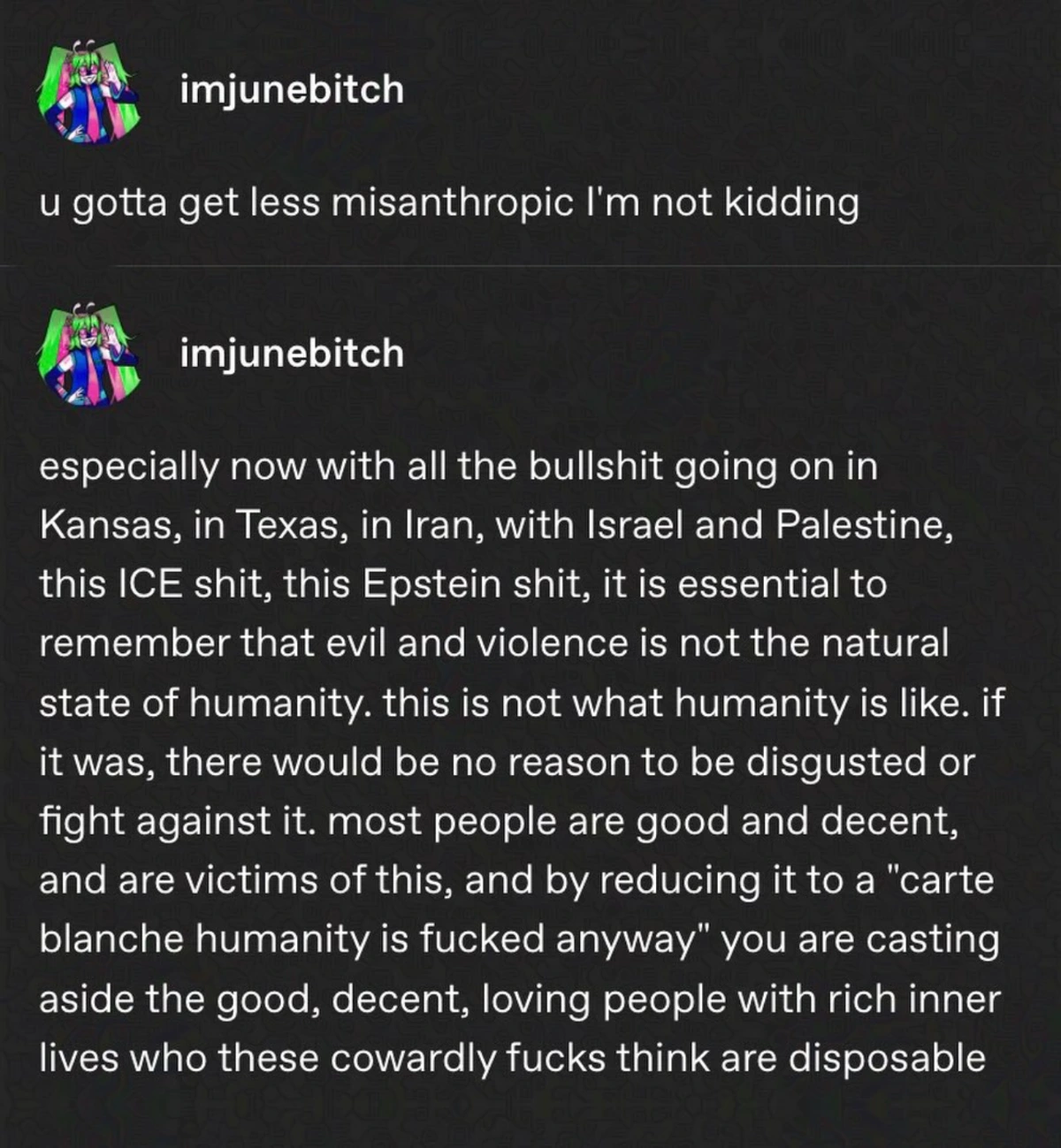 missanthropic