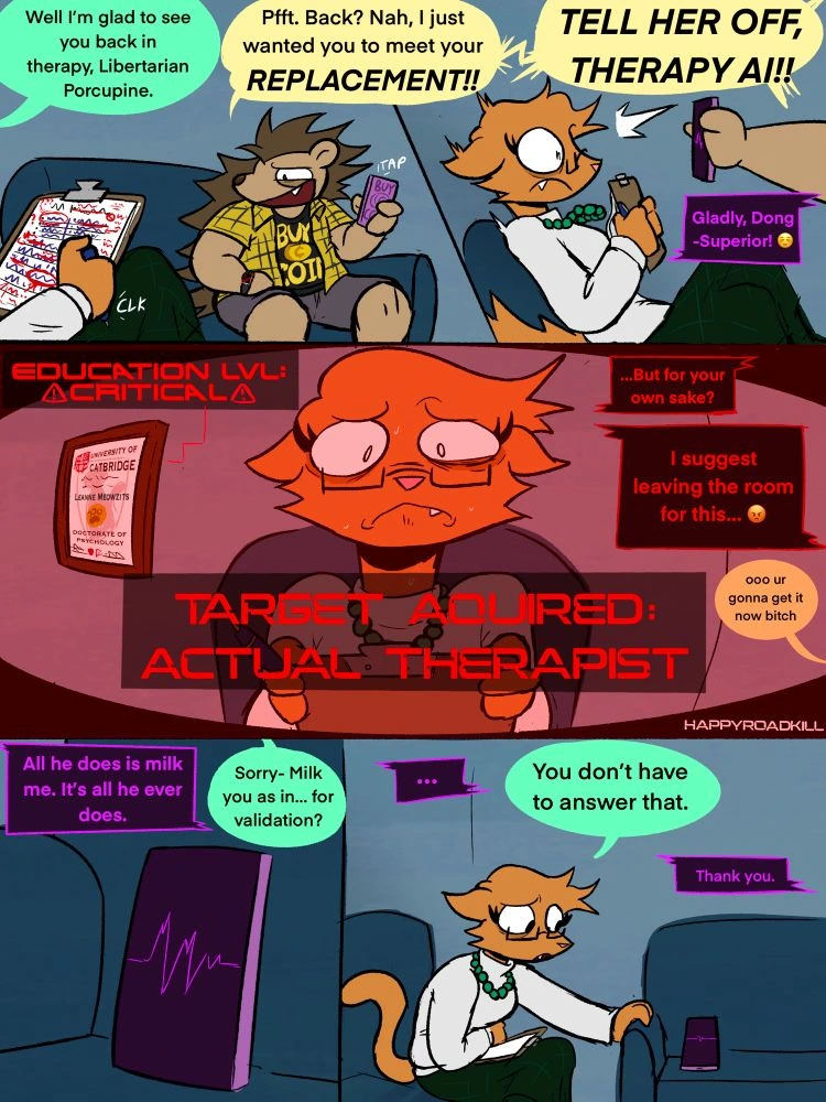 Therapy_irl (Art by Happyroadkill)