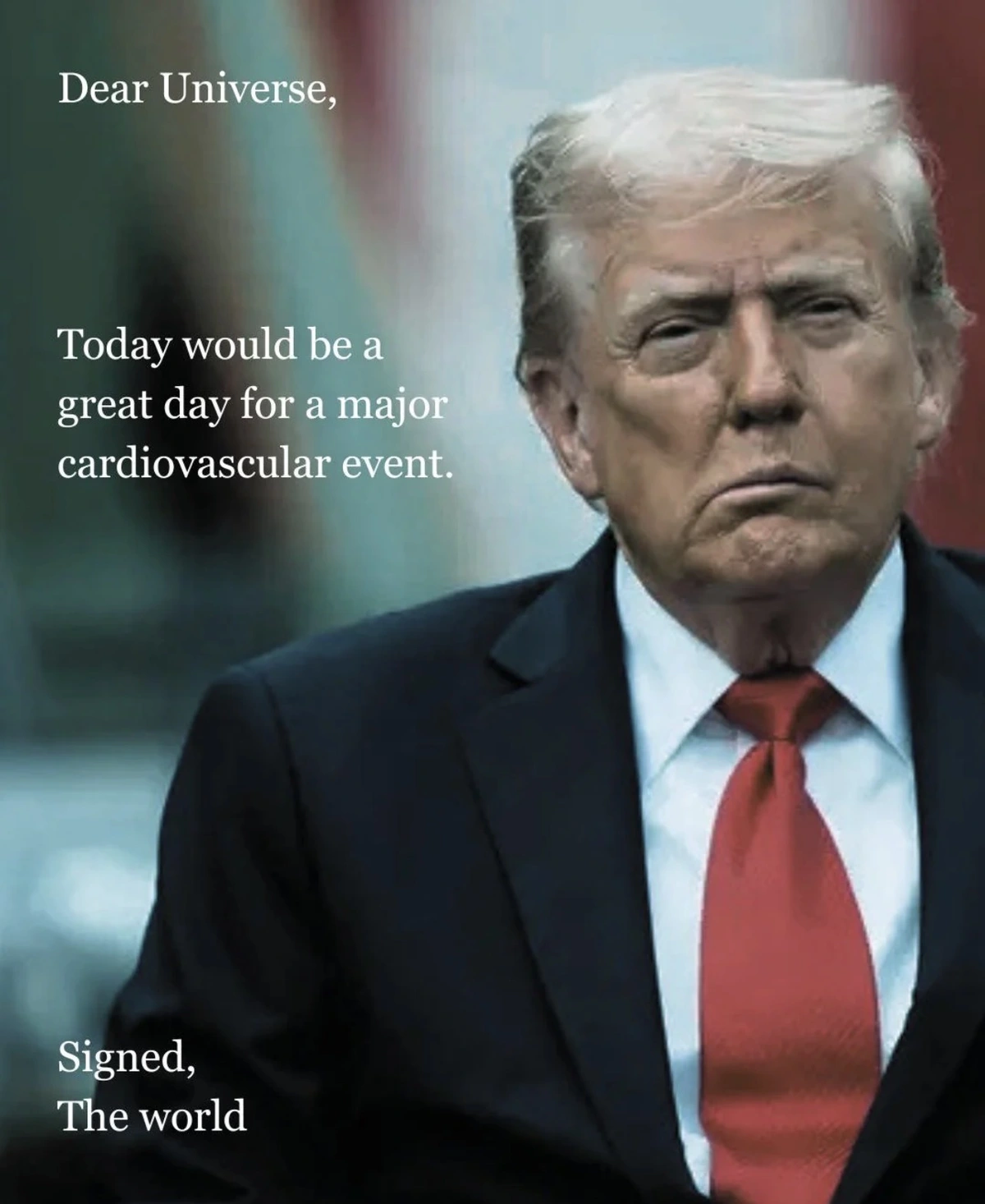 I'm tired of living through theses once in a lifetime events every 10 mins.