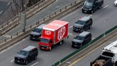 KitKat truck flanked by security convoy after 12-tonne chocolate theft